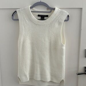 French Connection Ivory Knit Pullover